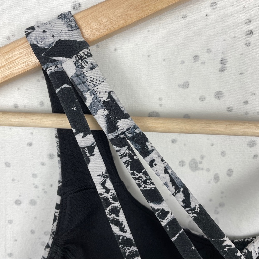 Lululemon Free To Be Serene Bra Interlaced Starlight Black 6 - Picture 10 of 10